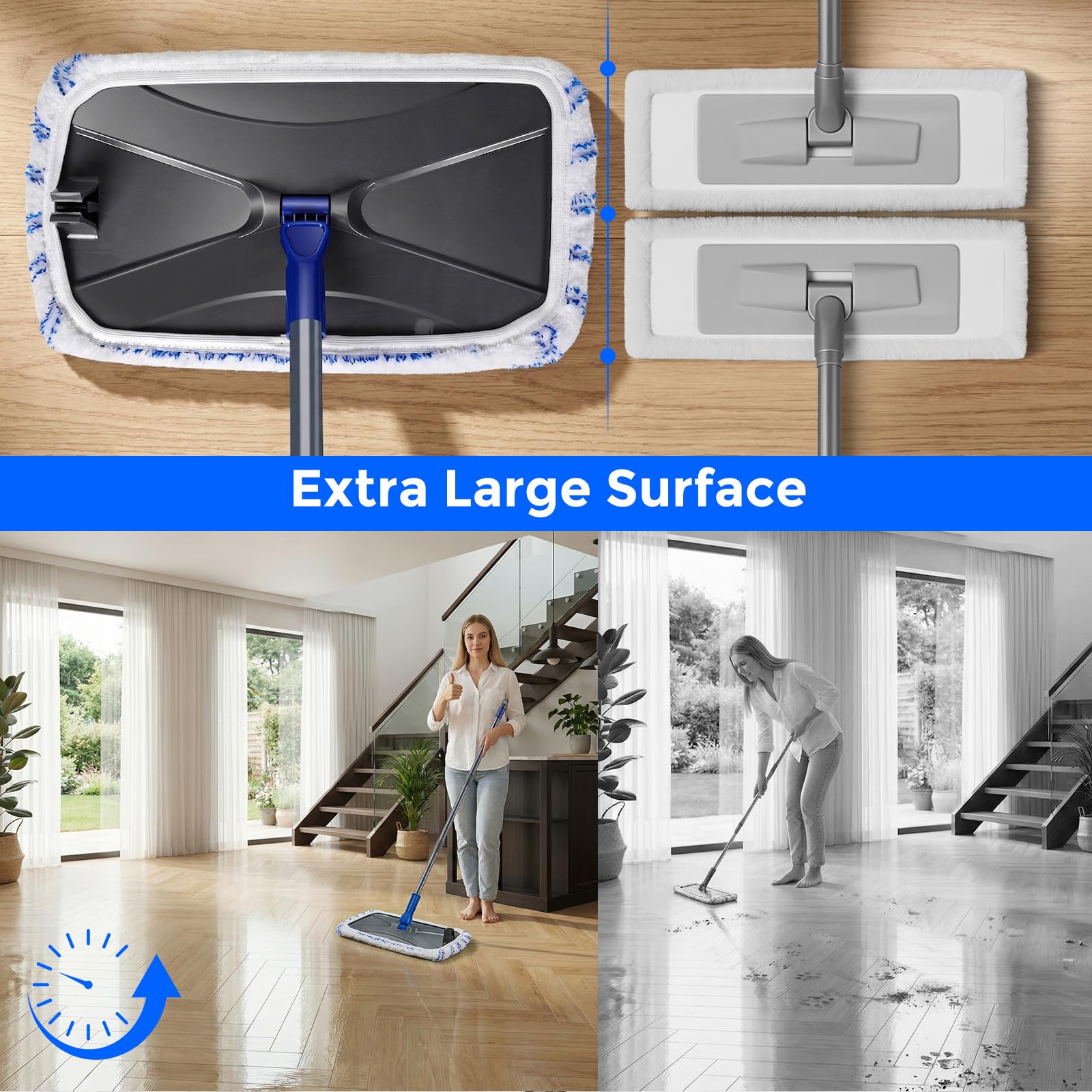 Hardwood Floor Mop - ModHome Supplies