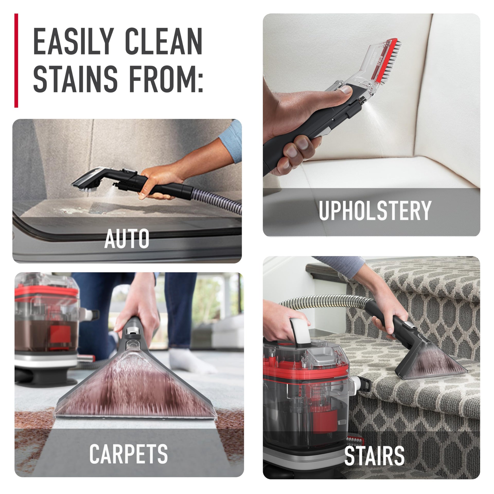 CleanSlate Plus Portable Carpet + Upholstery Spot Cleaner Machine
