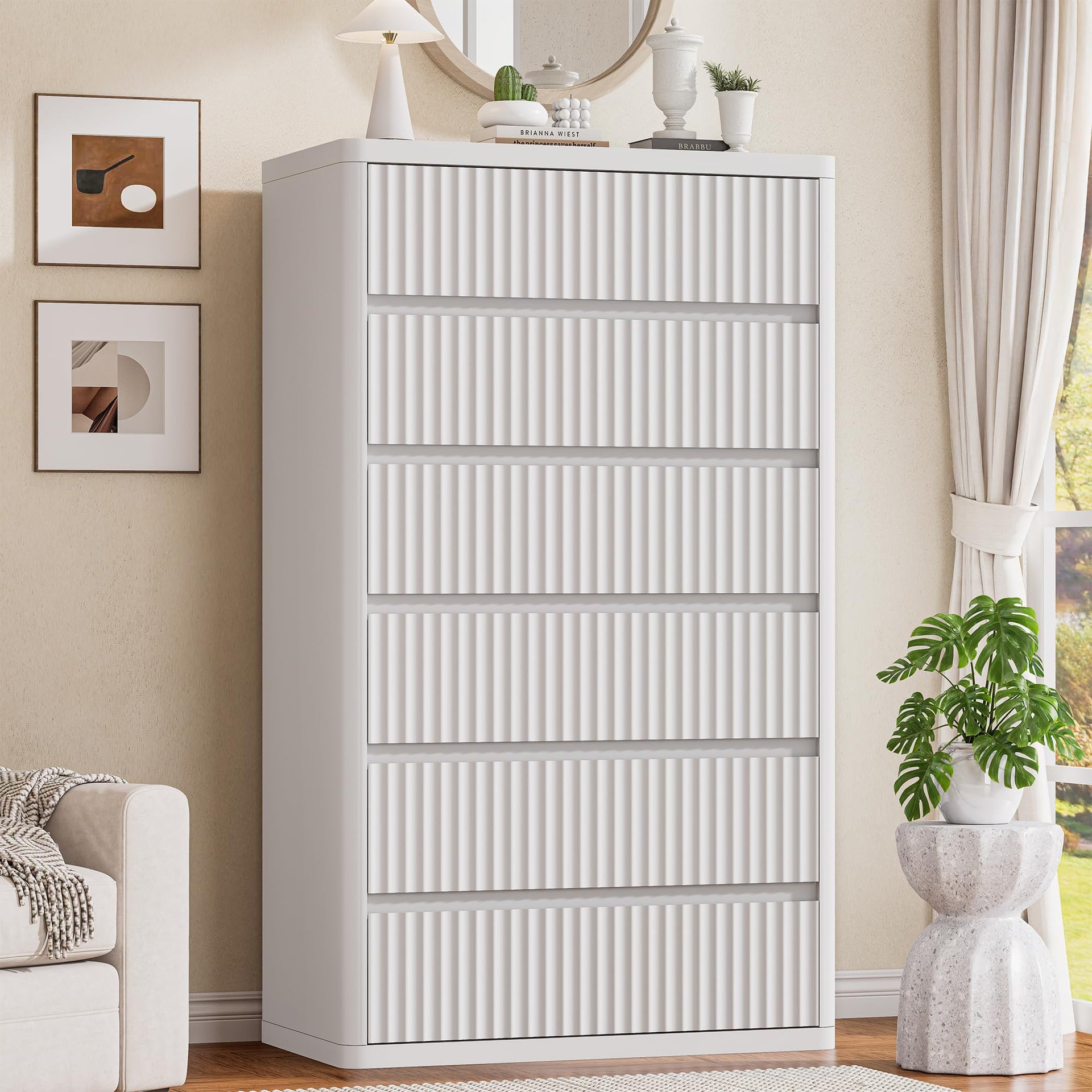56" Tall Dresser for Bedroom