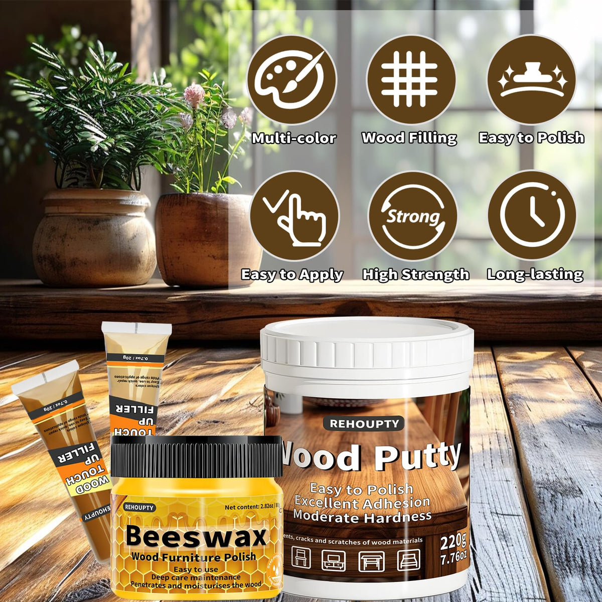 Wood Furniture Repair Kit