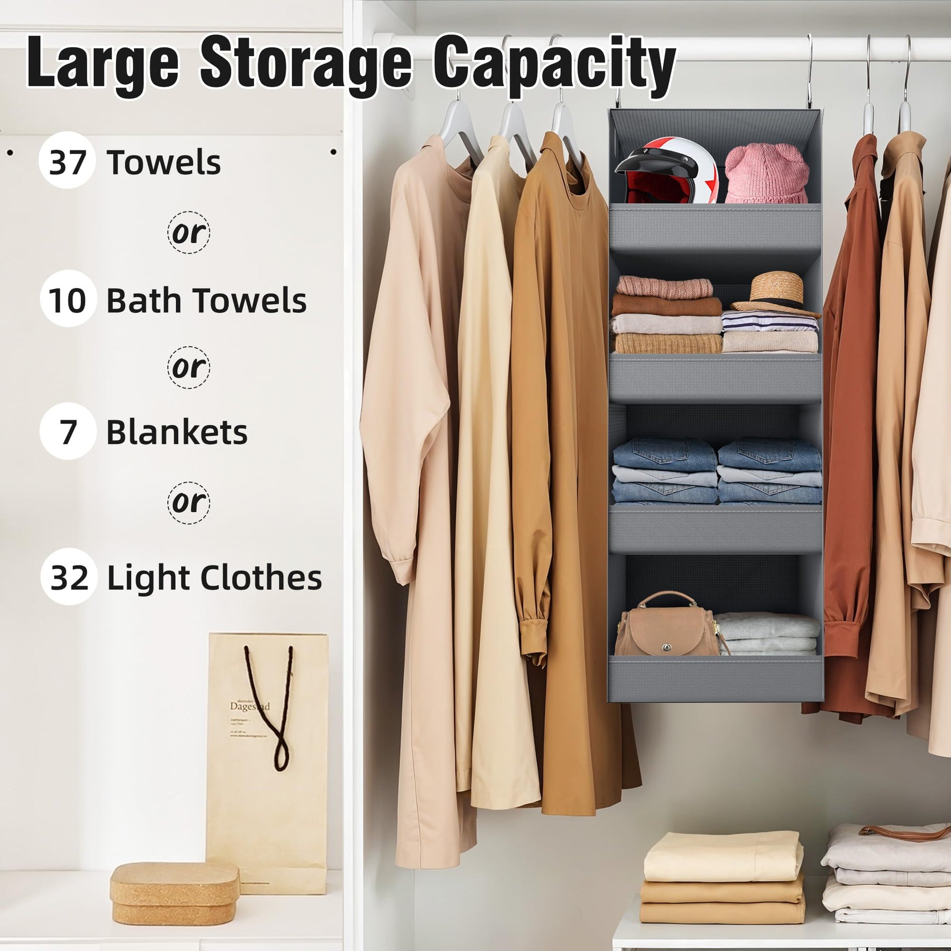 4 Shelf Hanging Organizer