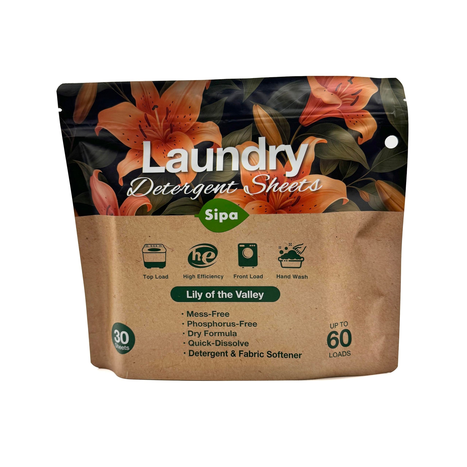 Laundry Detergent Sheets Bag (900 Count)