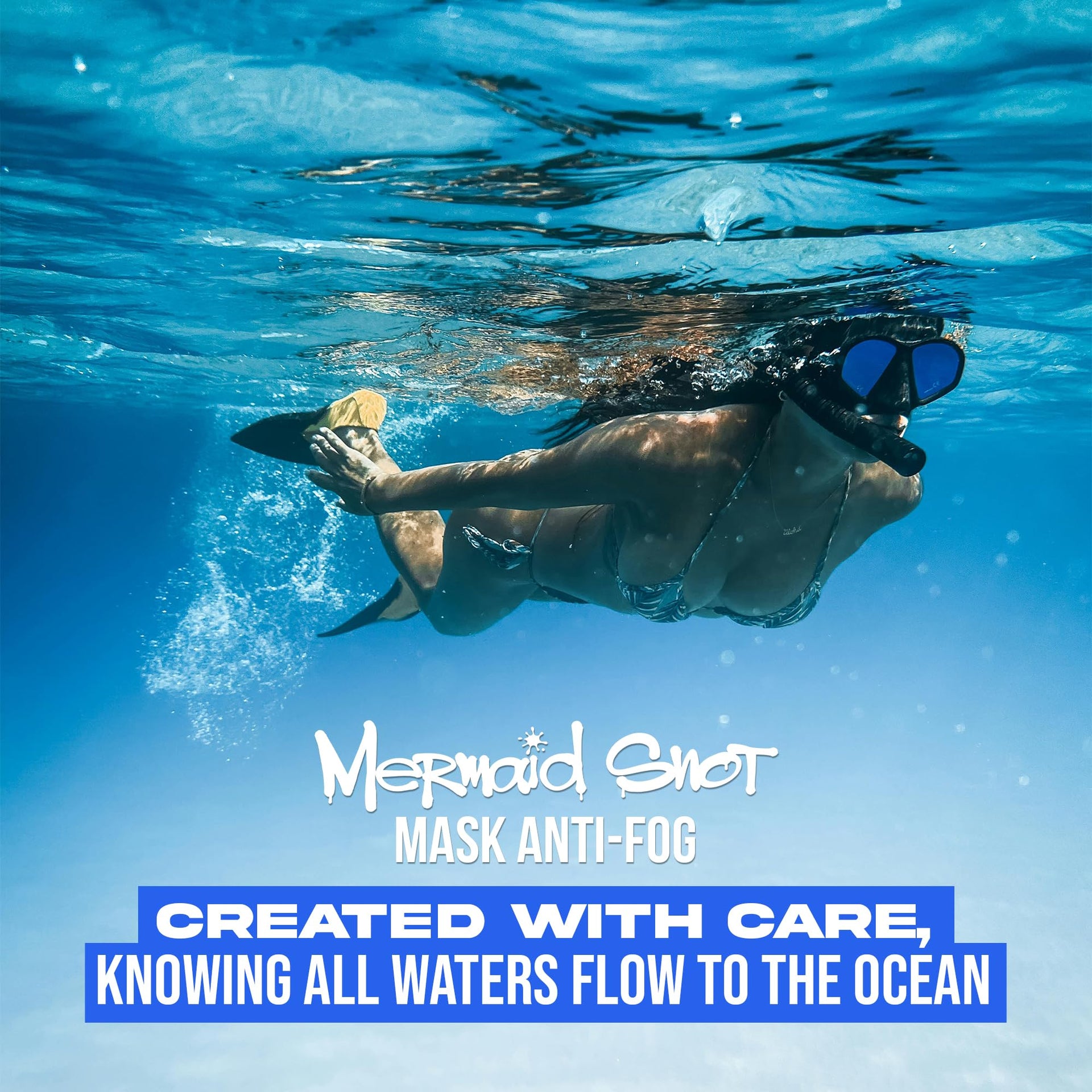 Mermaid Snot Anti Fog Gel for Scuba Diving (2 Fl Oz)
