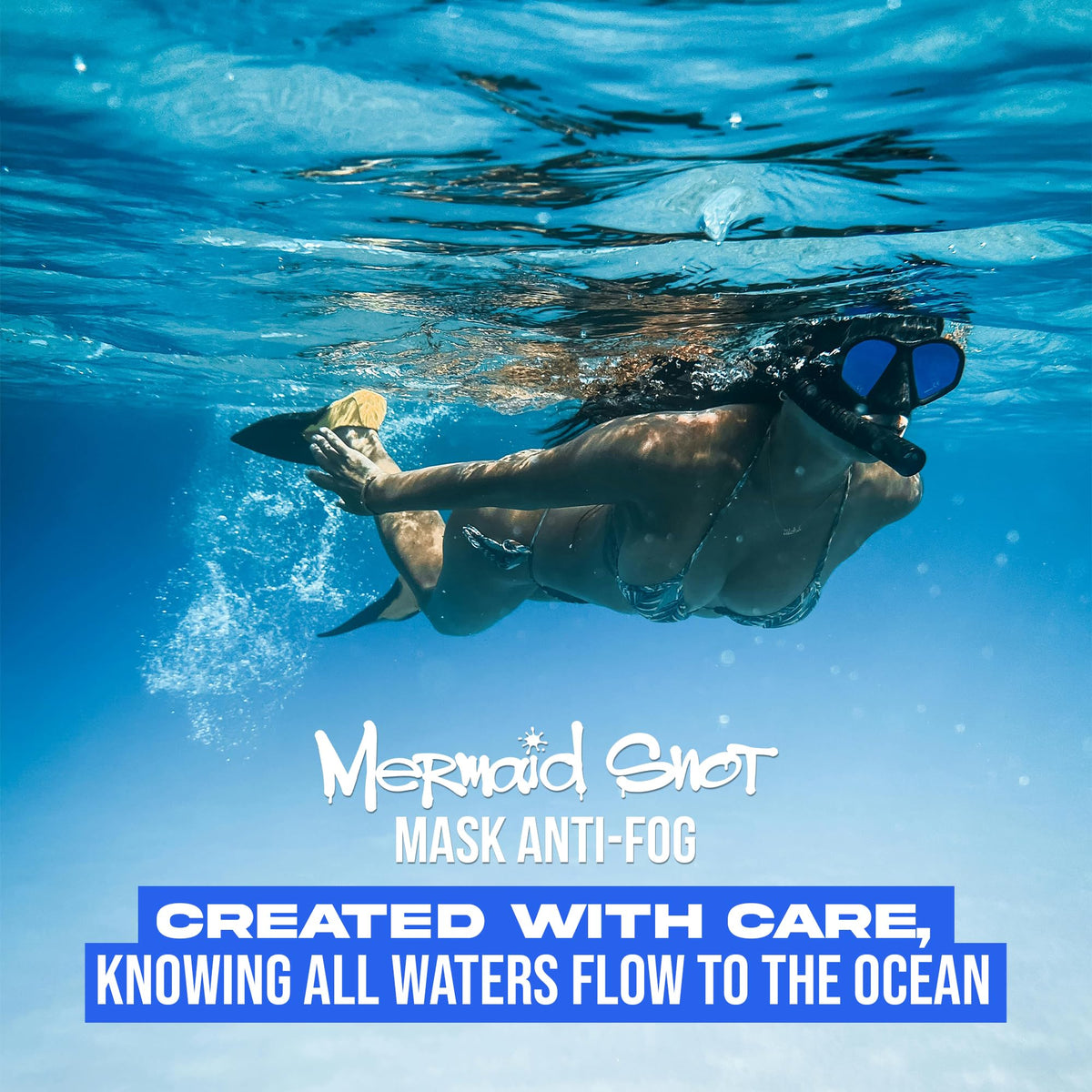 Mermaid Snot Anti Fog Gel for Scuba Diving (2 Fl Oz)