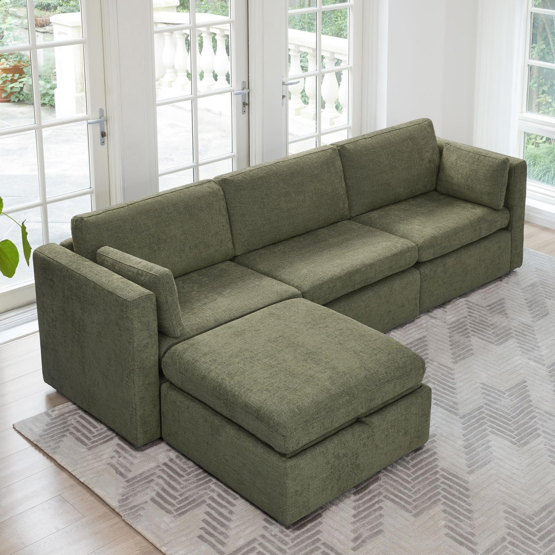 112" Modular Sectional Sofa