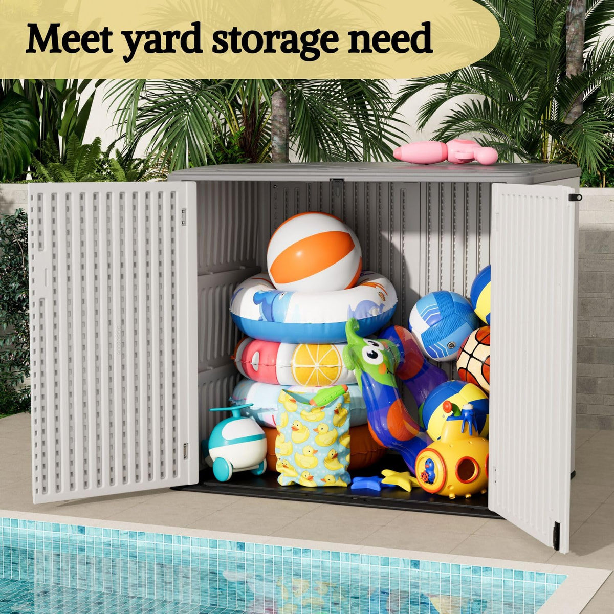 Large Outdoor Storage Shed