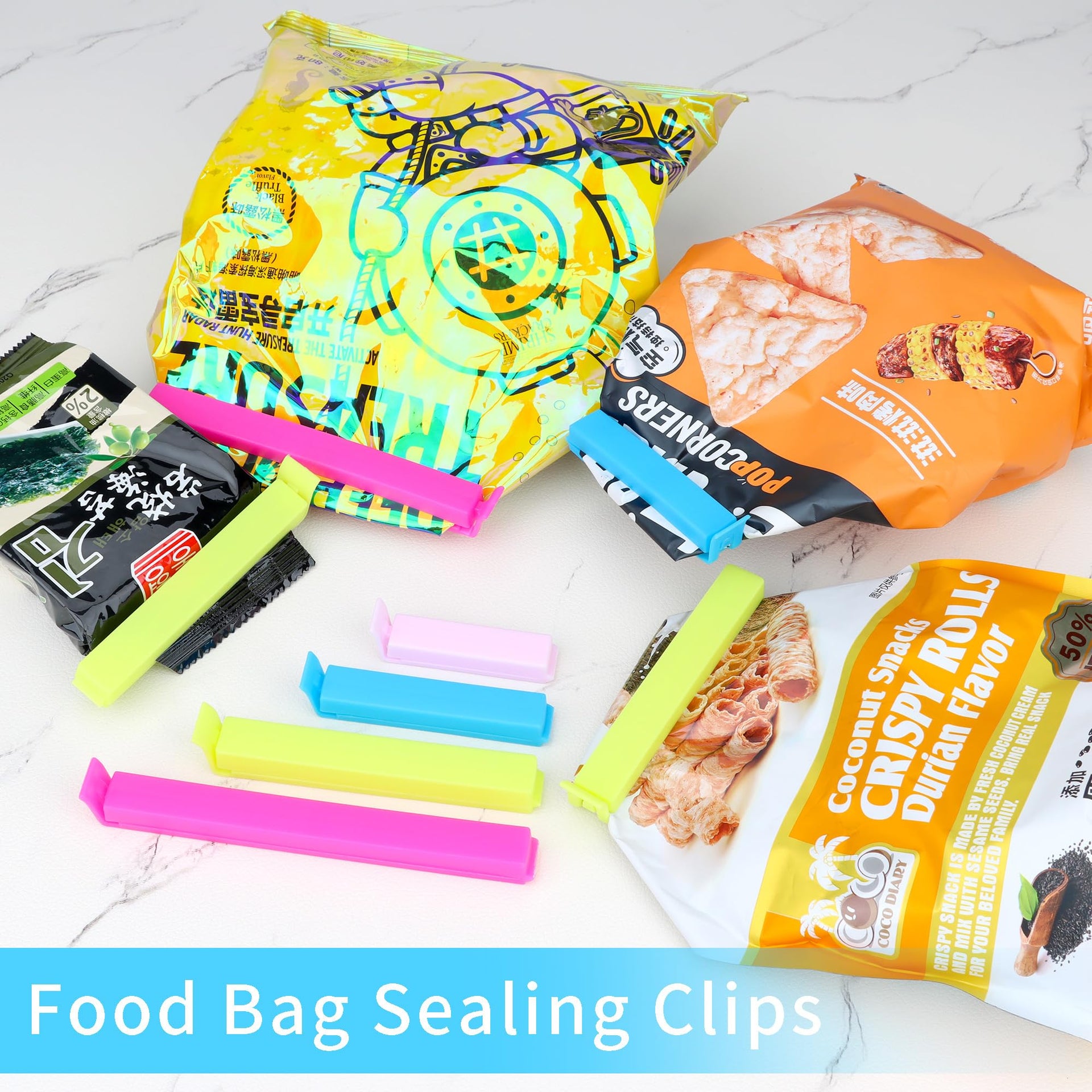 34 Pack Plastic Chip Clips (34 Count)