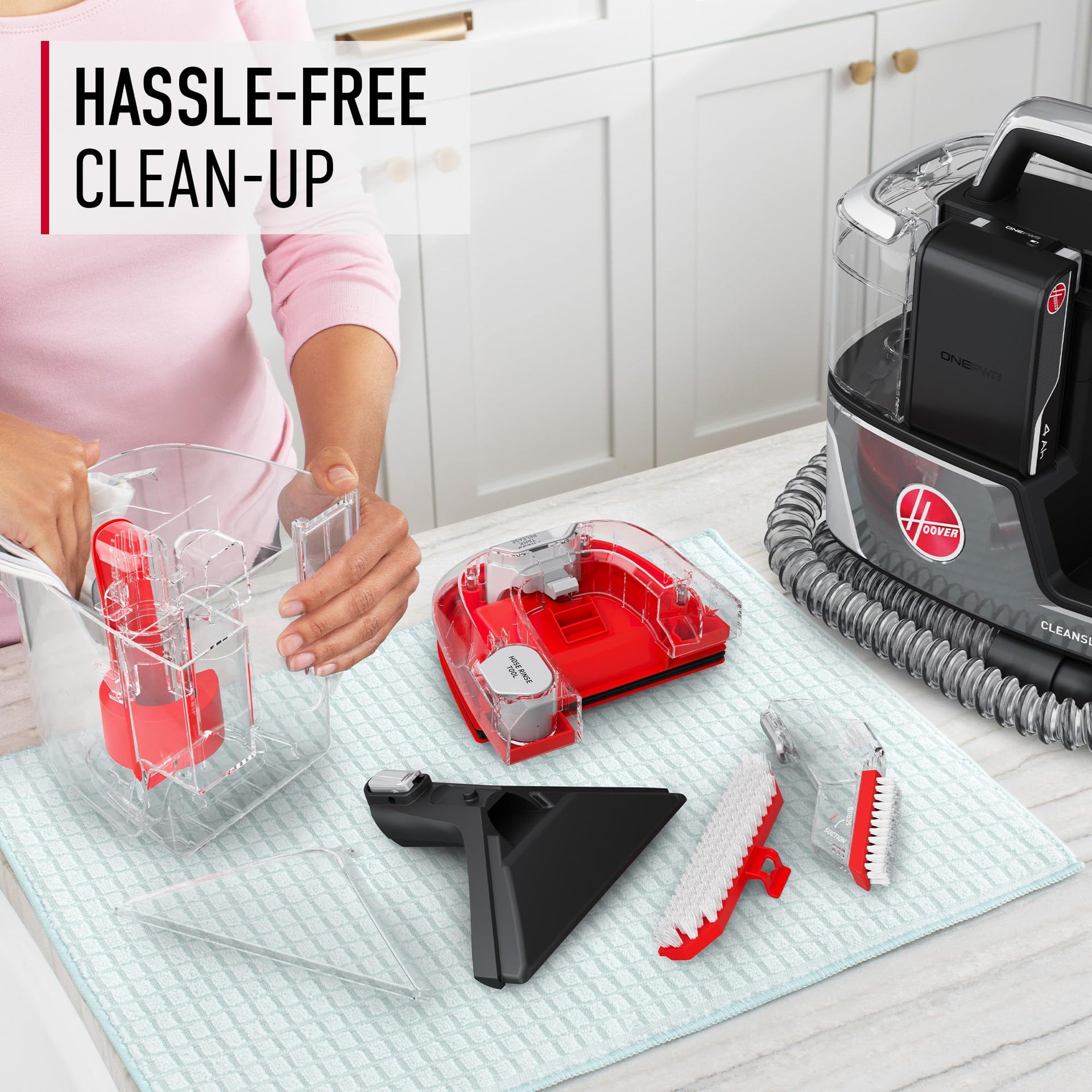 ONEPWR CleanSlate Cordless Portable Carpet + Upholstery Spot Cleaner