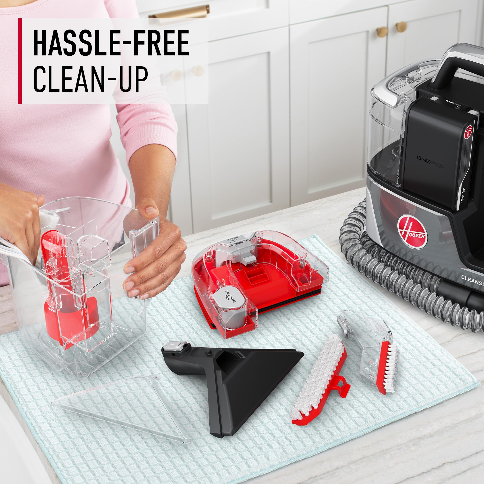 ONEPWR CleanSlate Cordless Portable Carpet + Upholstery Spot Cleaner