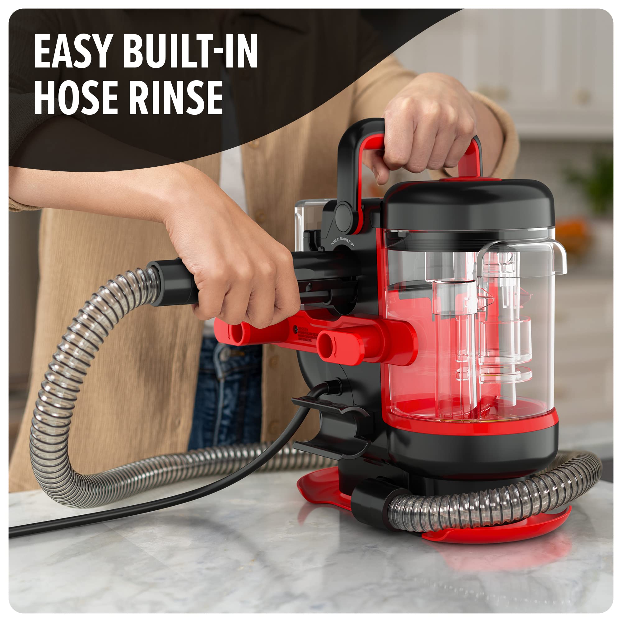 Portable Spot Cleaner Machine for Carpet and Upholstery (6 Fl Oz)