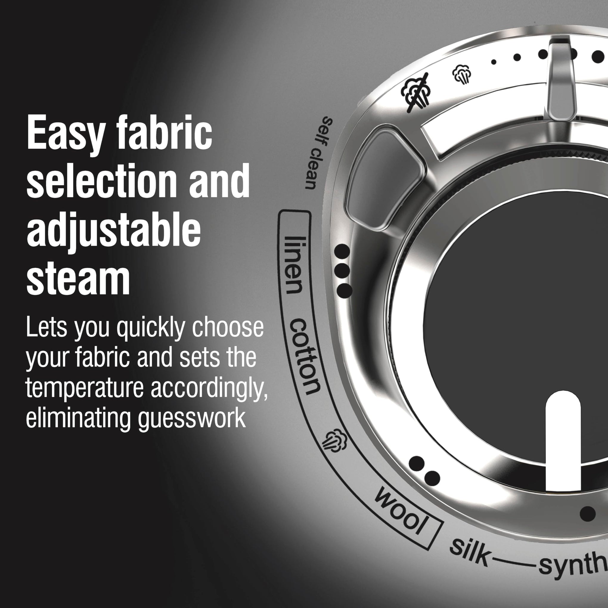 Steam Iron for Clothes with Vertical Steam Burst