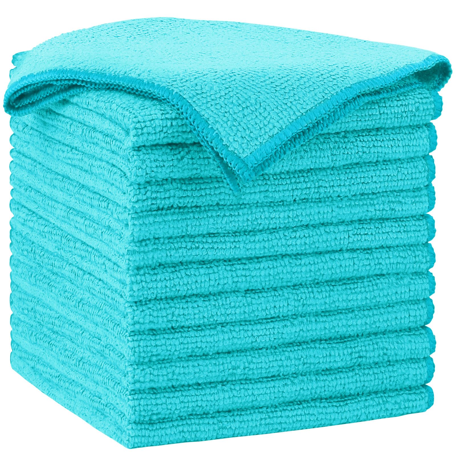 Blue Microfiber Cleaning Cloth (12 Count)