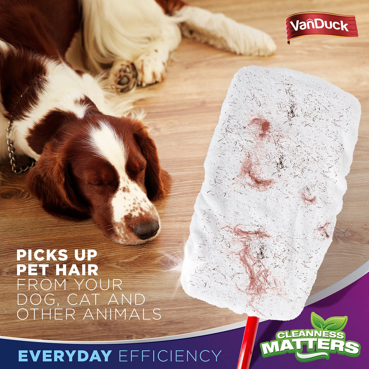 100% Cotton Terry Mop Pads 15x8 Inches (6 Count)
