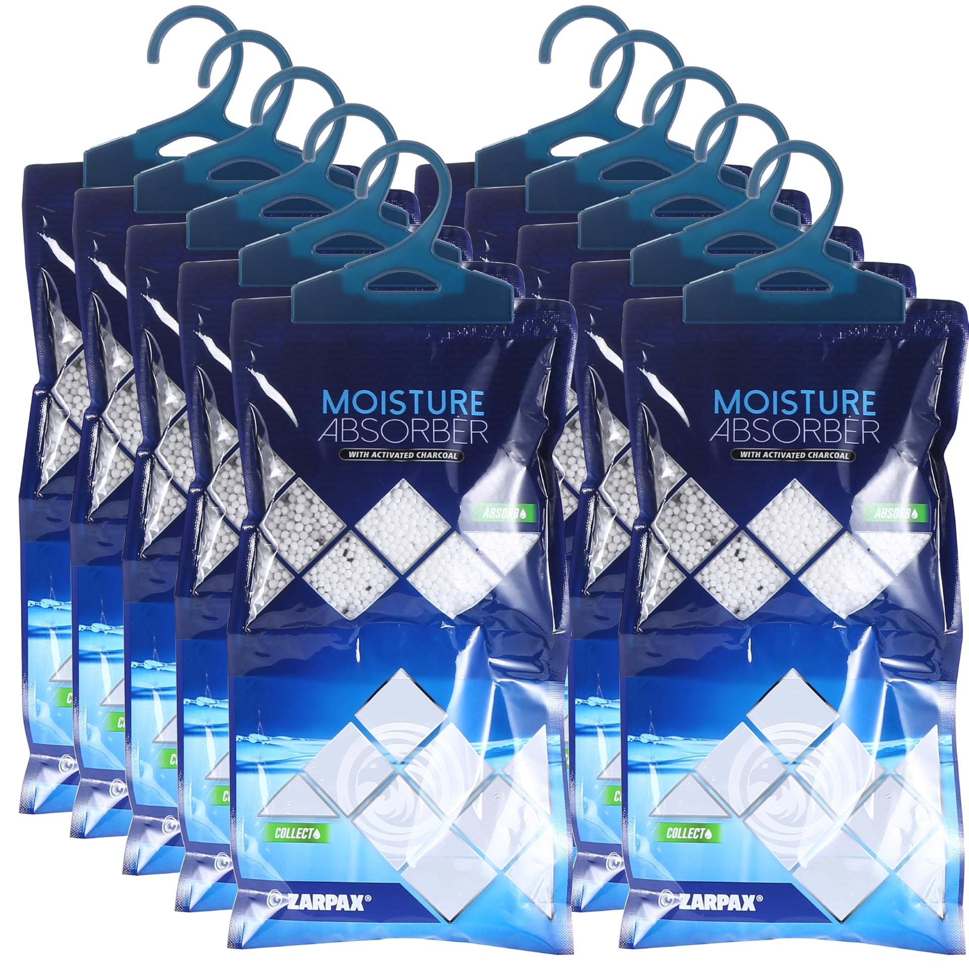 Hanging Moisture Absorber Activated Charcoal 10.6 oz
