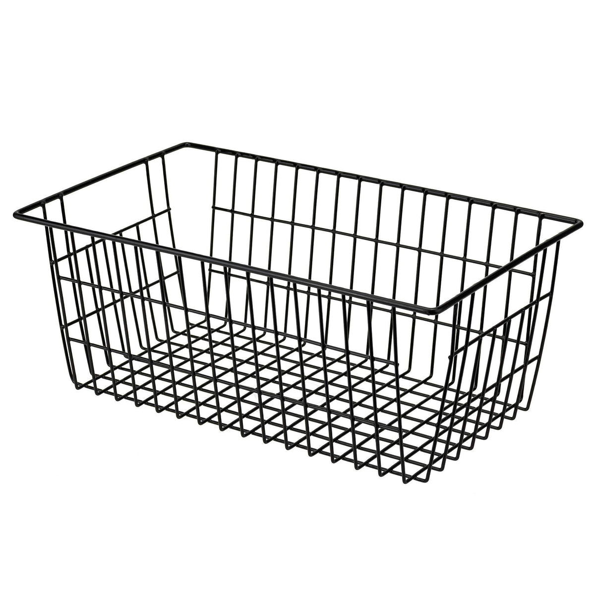 Freezer Baskets Wire Storage Baskets Closet Baskets Bin Farmhouse Organizer Storage Bins Large Organizer Bins for Home (2 Count)