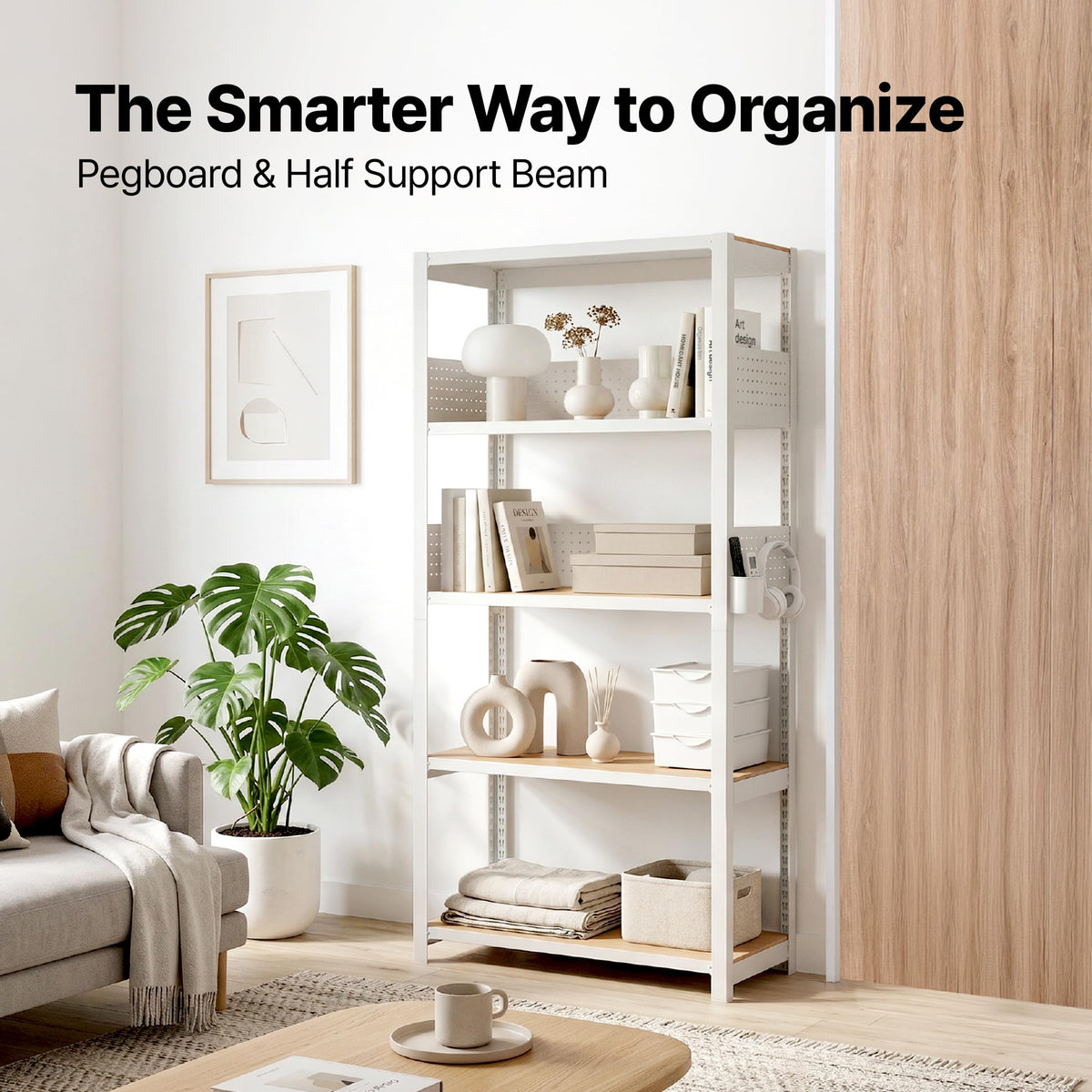 32" W Pegboards Storage Rack 5 (2 Count)