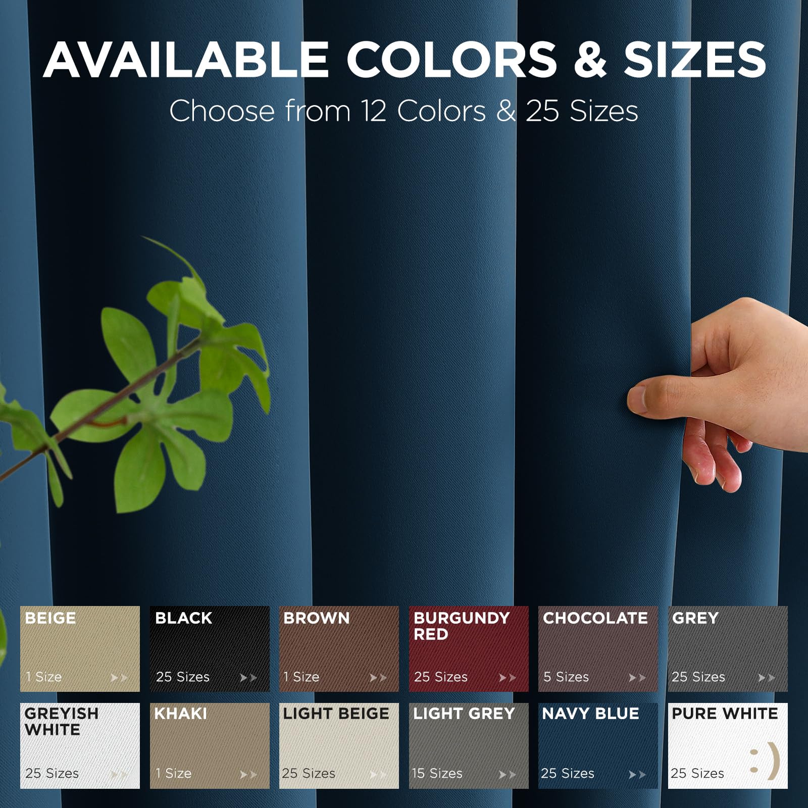 Door Curtain Blackout Curtains for Doorway Privacy Closet Drapes