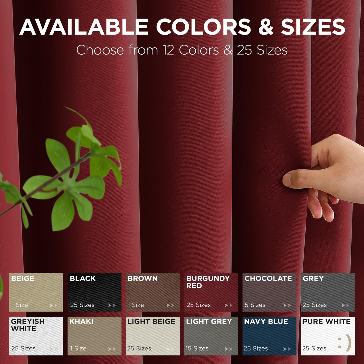 Door Curtain Blackout Curtains for Doorway Privacy Closet Drapes