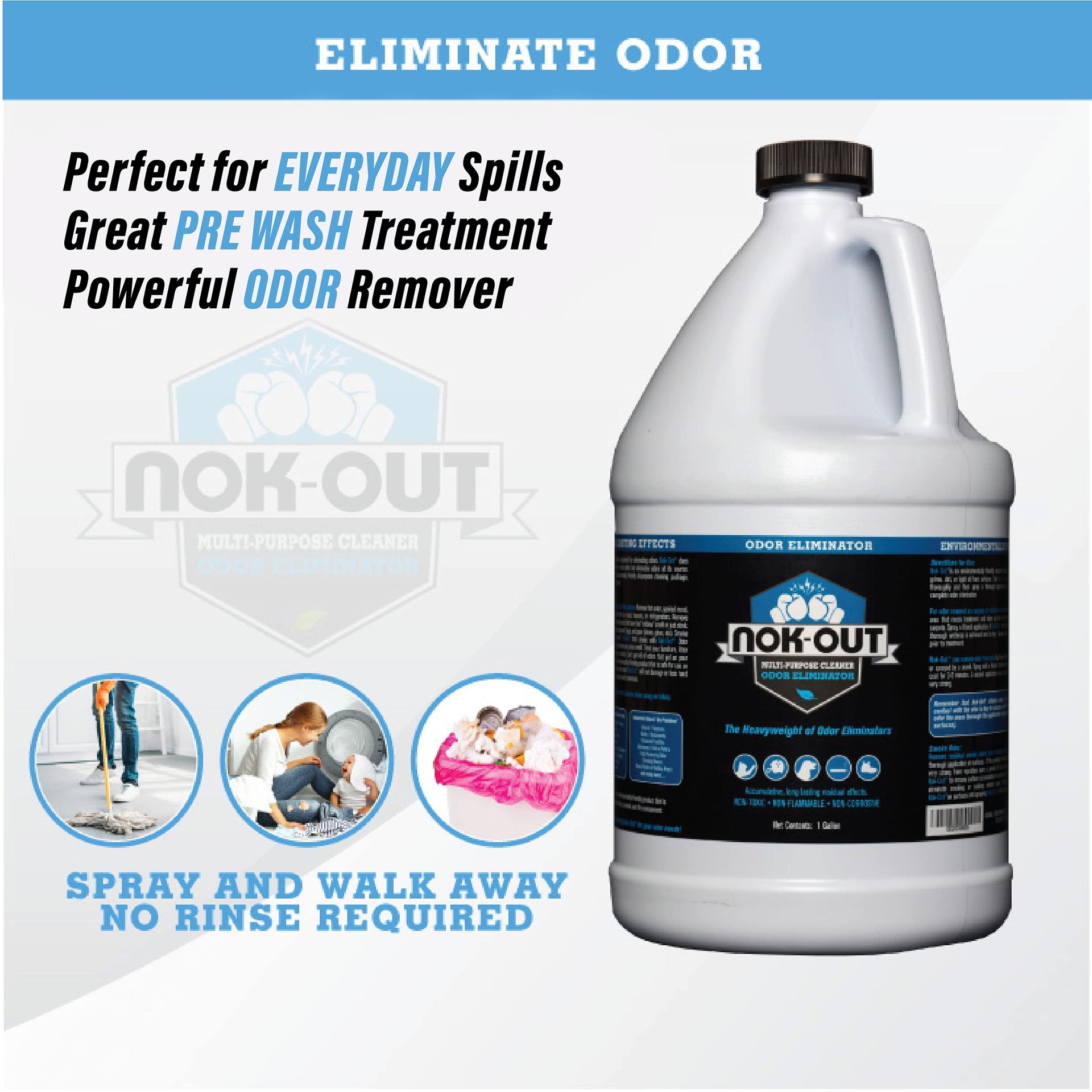 Odor Remover Pet Deodorizer and Cleaning Spray (128 Fl Oz)