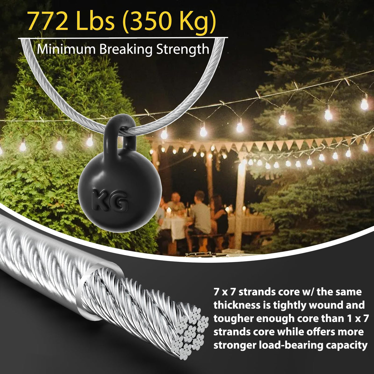 1 8" Wire Rope Clips Kit
