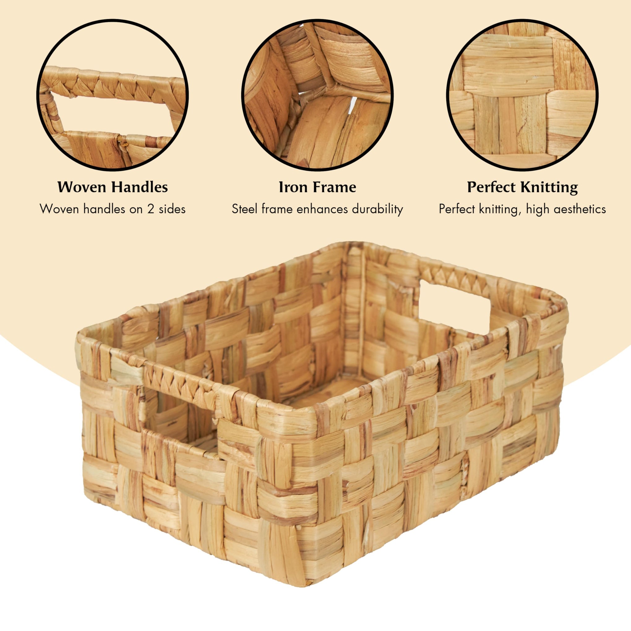 Jumbo Wicker Storage Basket