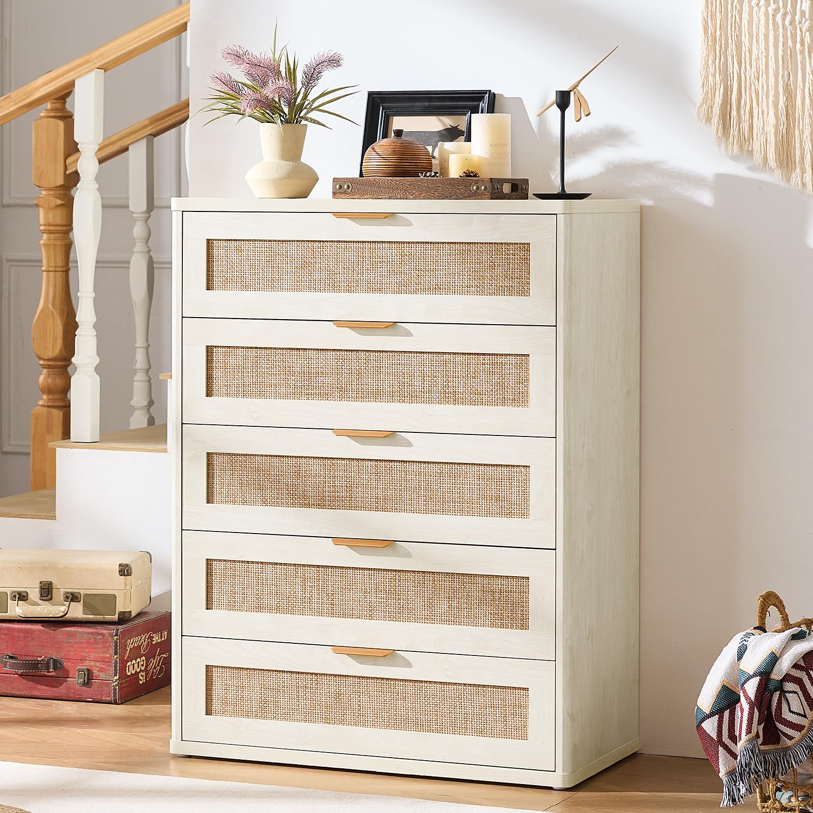 Rattan Dresser for Bedroom