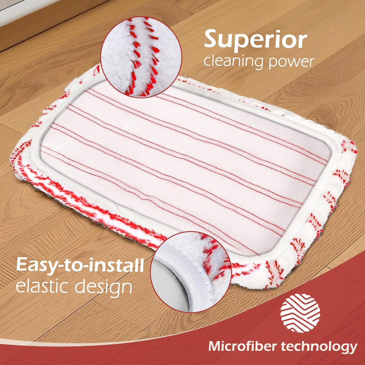 Extra Large Microfiber Mop for Floor Cleaning - ModHome Supplies