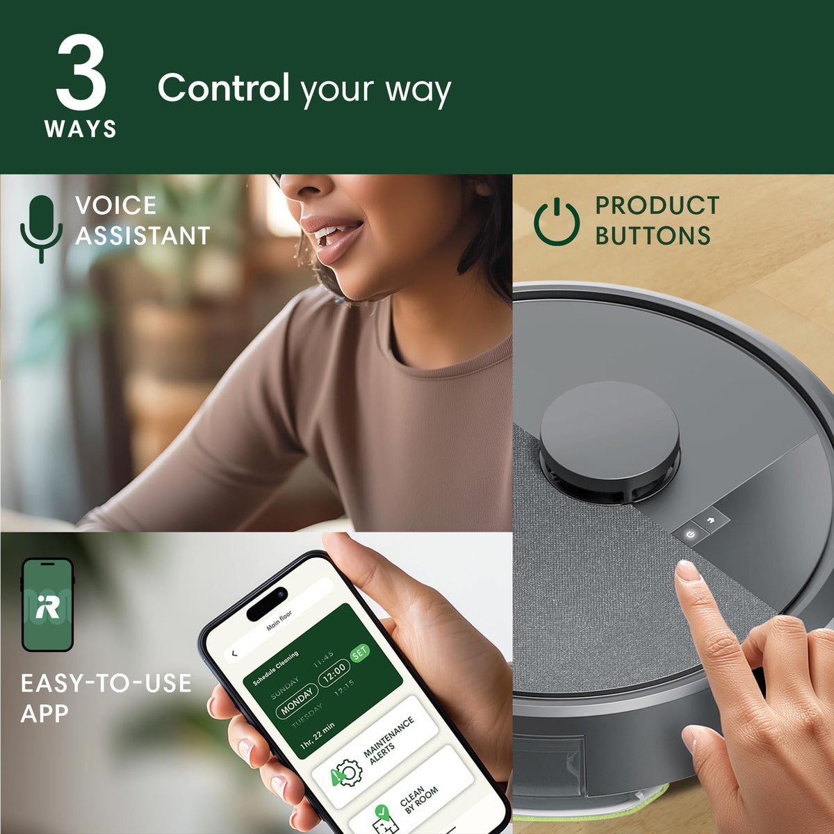 Roomba 105X Combo Robot Vacuum & Mop with AutoEmpty Dock