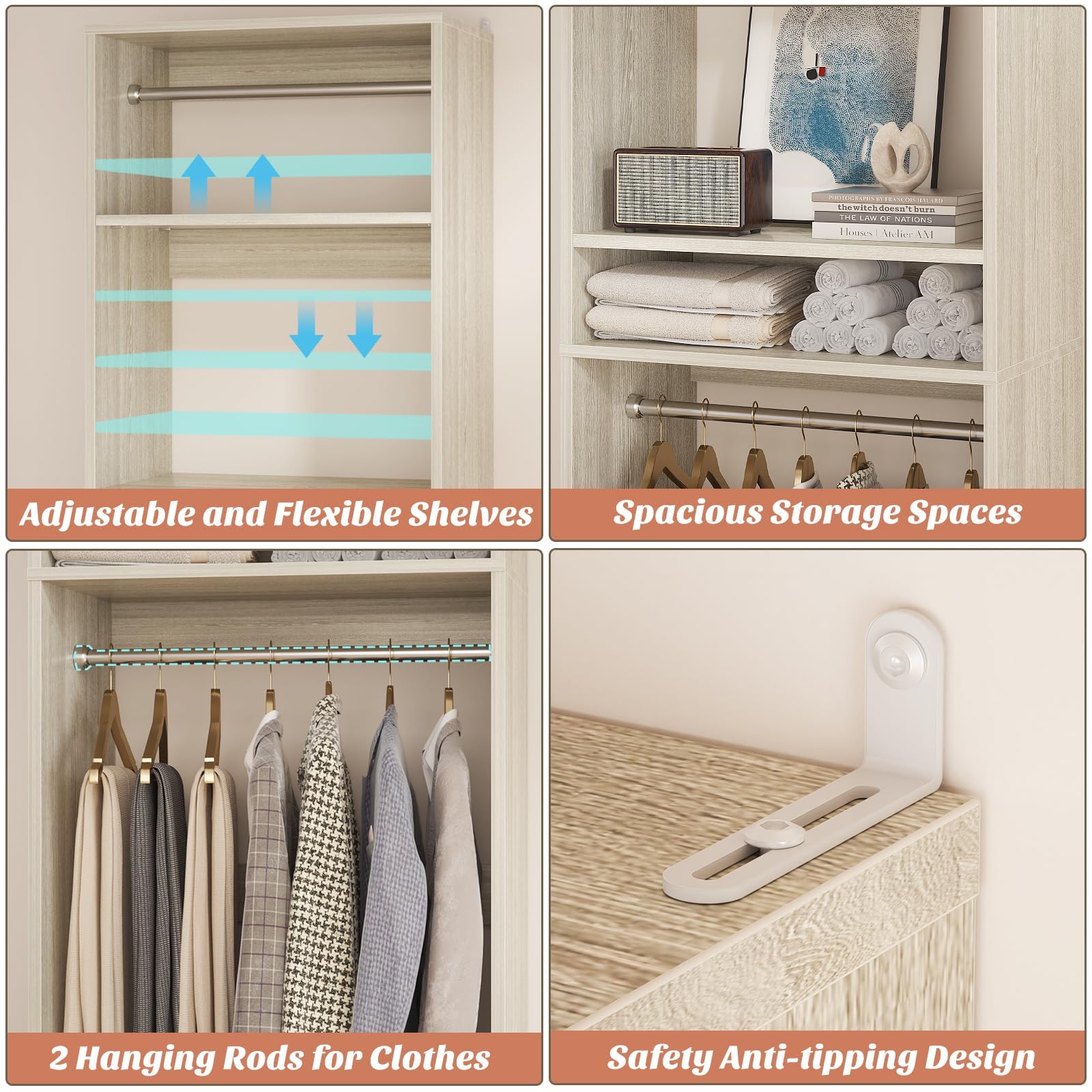25” Closet System