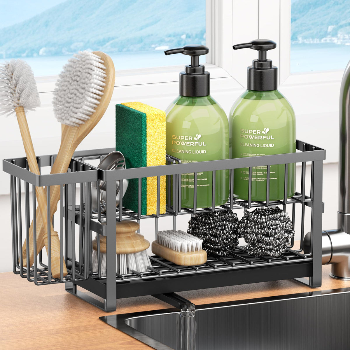 Sponge Holder for Kitchen Sink