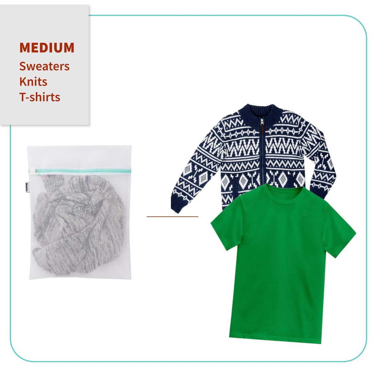 Mesh Laundry Bag for Delicates (2 Count)