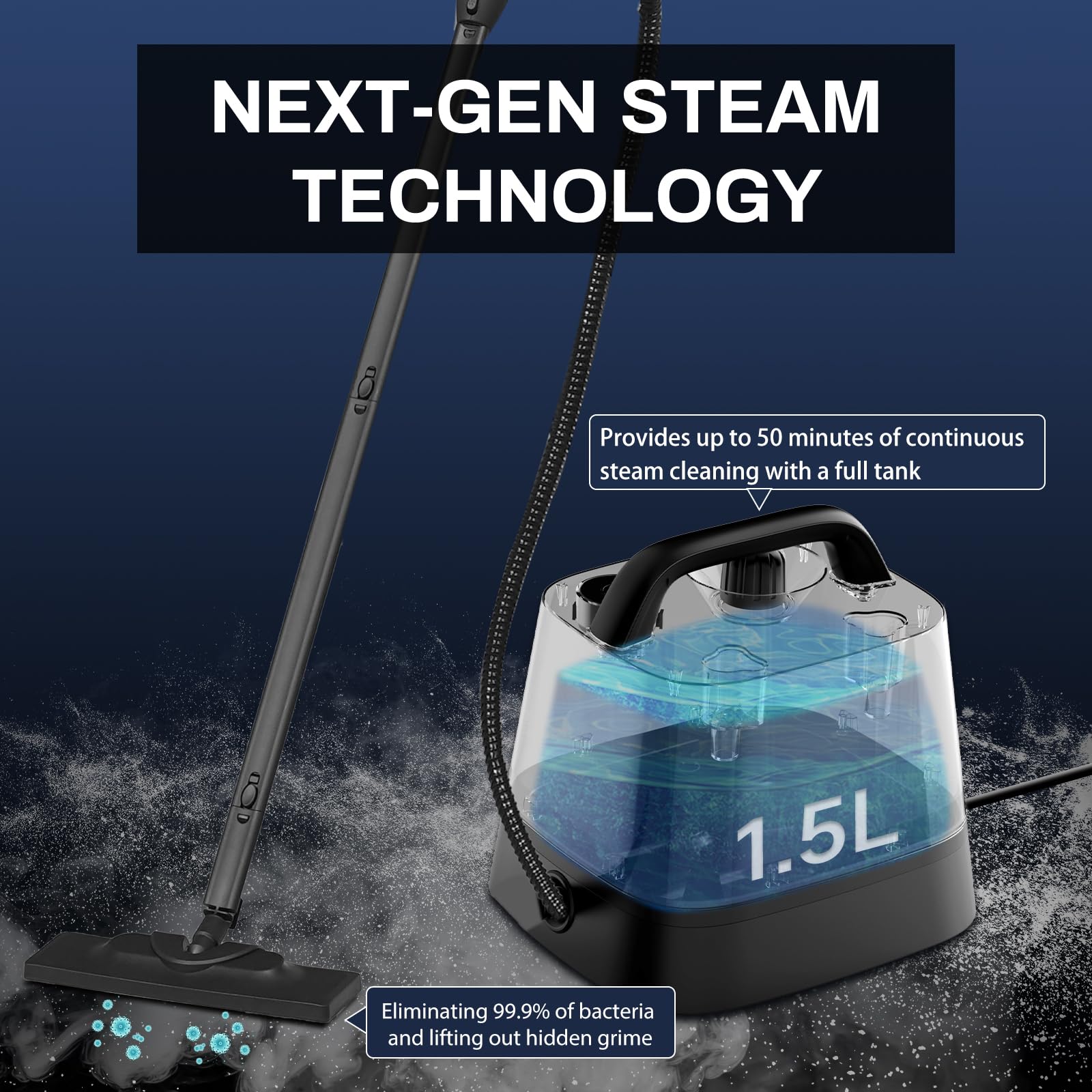 Steam Cleaner for Home (24 Count)