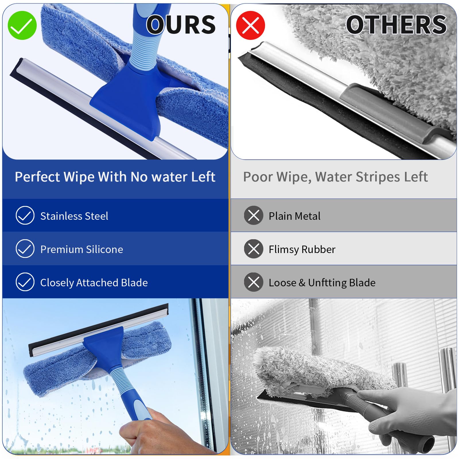 Professional Window Squeegee Kit
