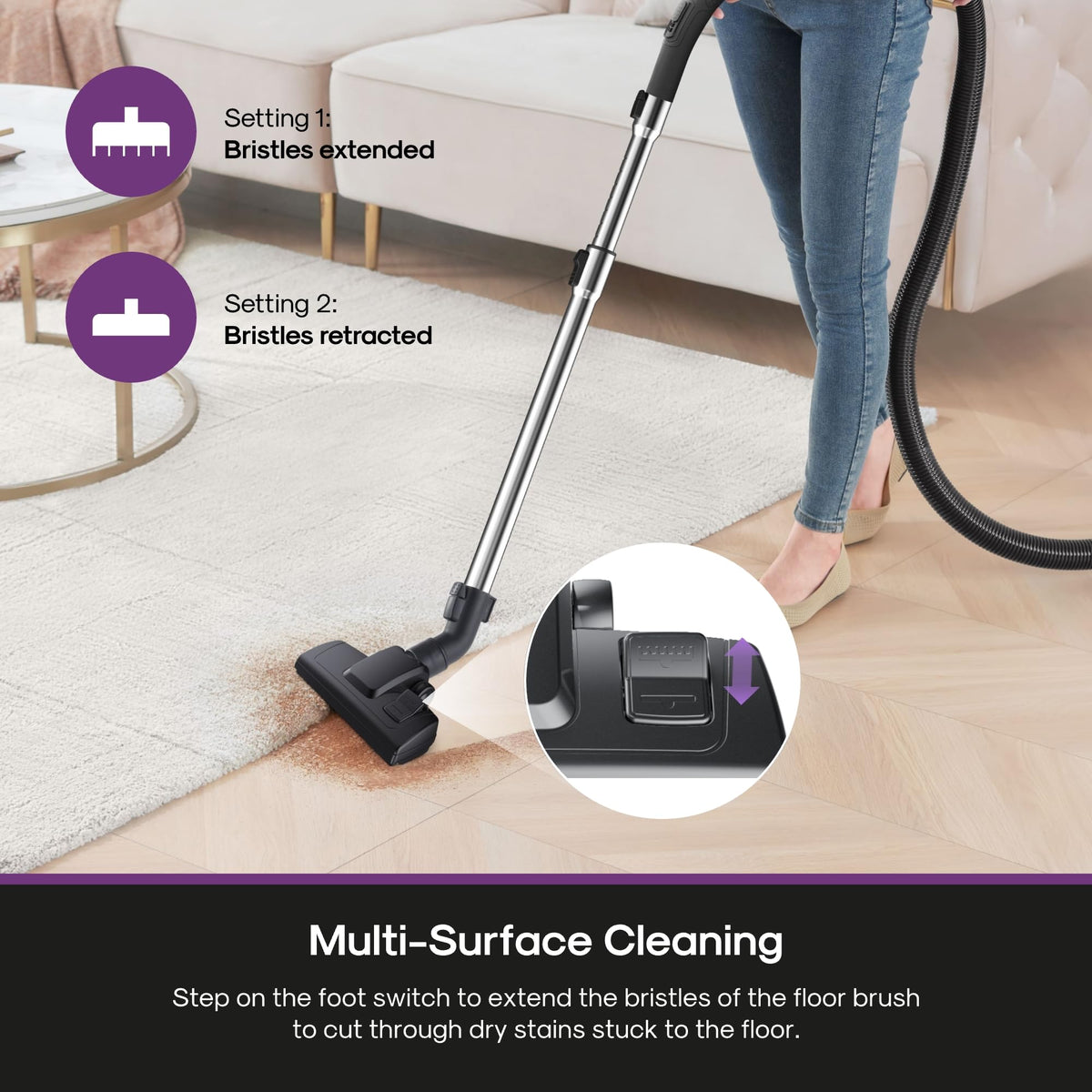 Bagless Canister Vacuum Cleaner (188.8 Ounce)