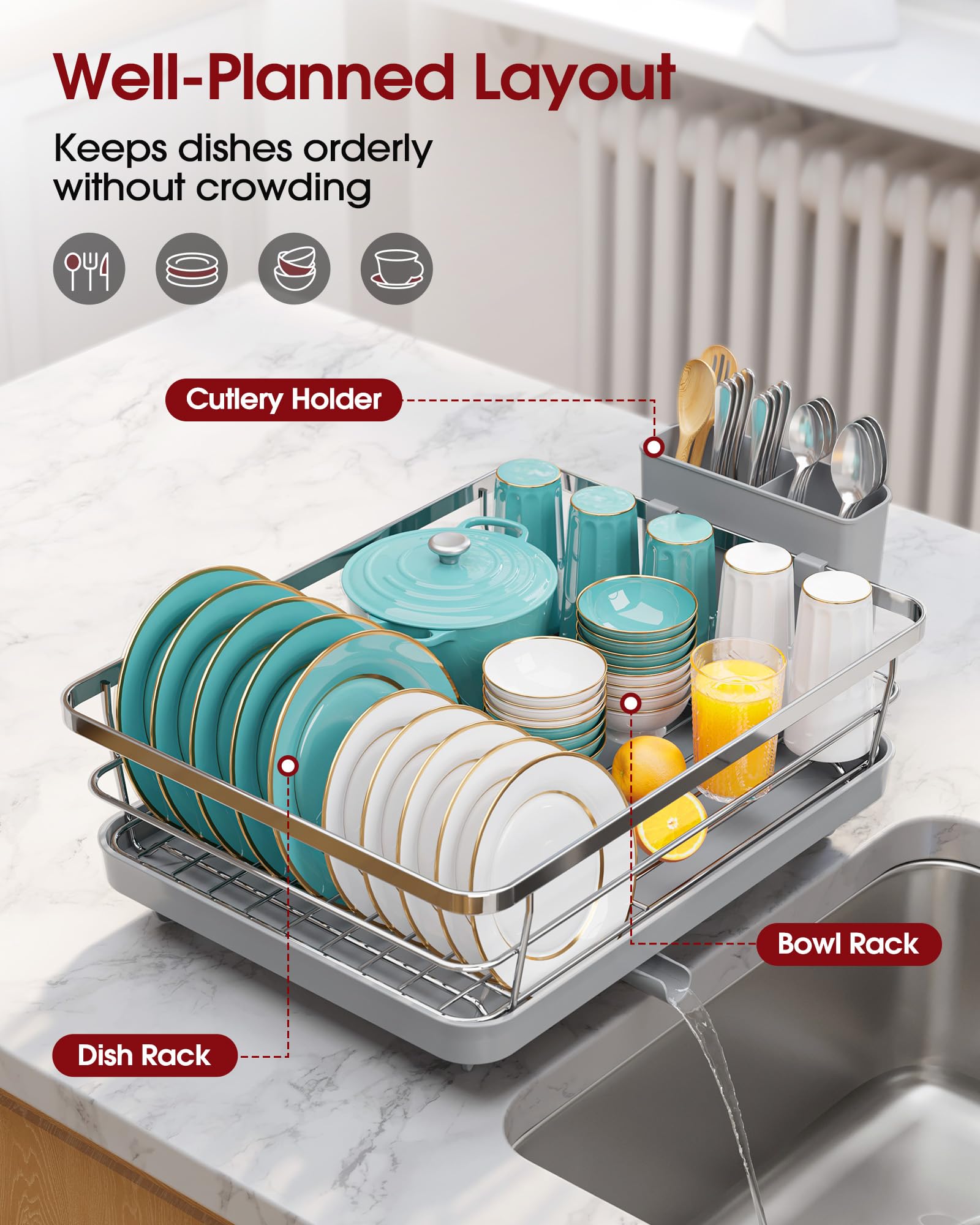 Dish Drying Rack