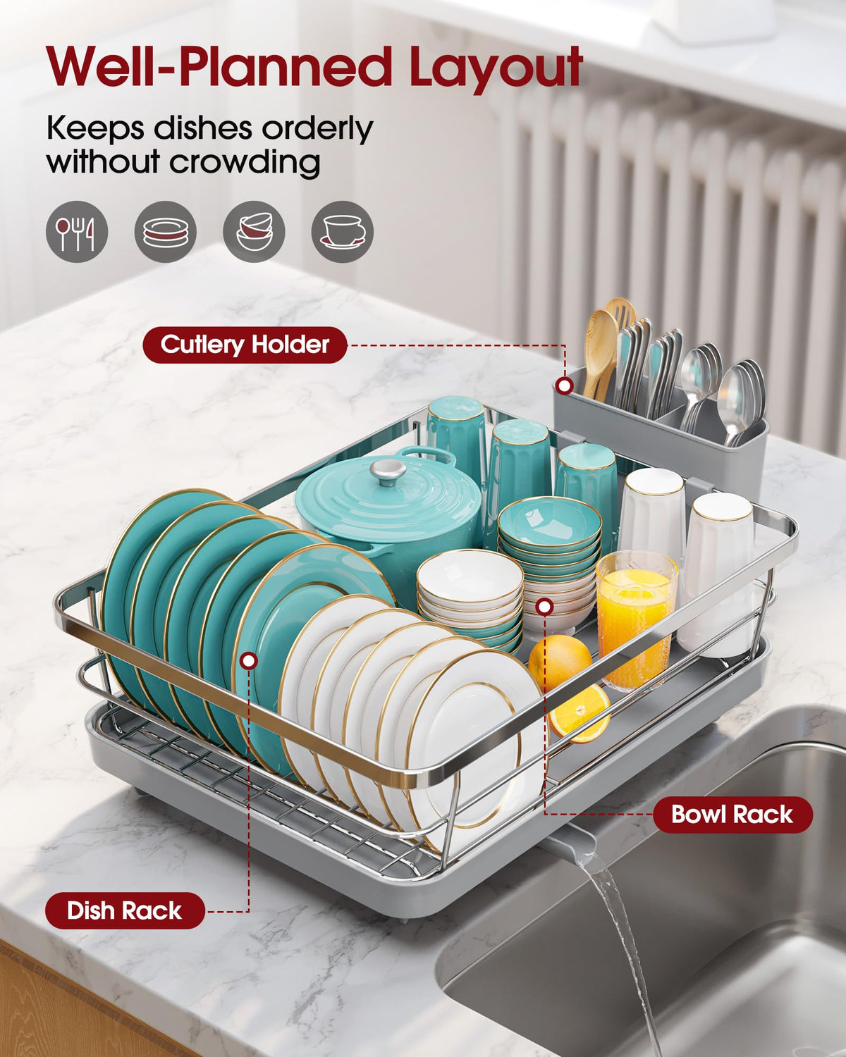 Dish Drying Rack