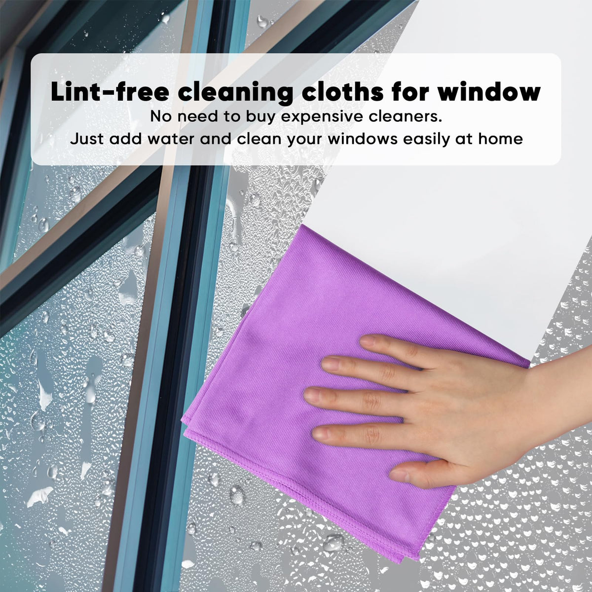Glass Cleaning Cloths 6PK (6 Count)