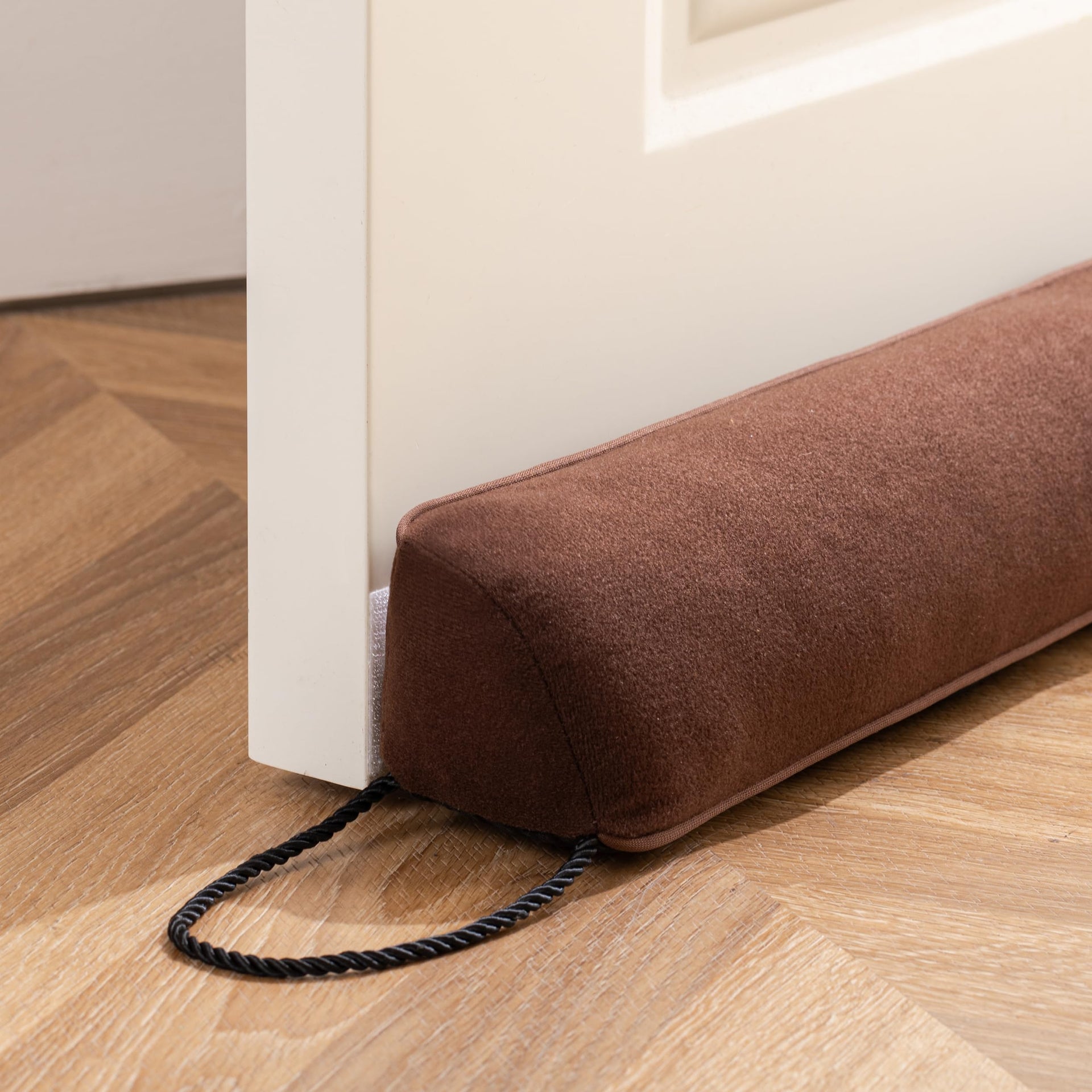 Door Draft Stopper with Removable Washable Cover