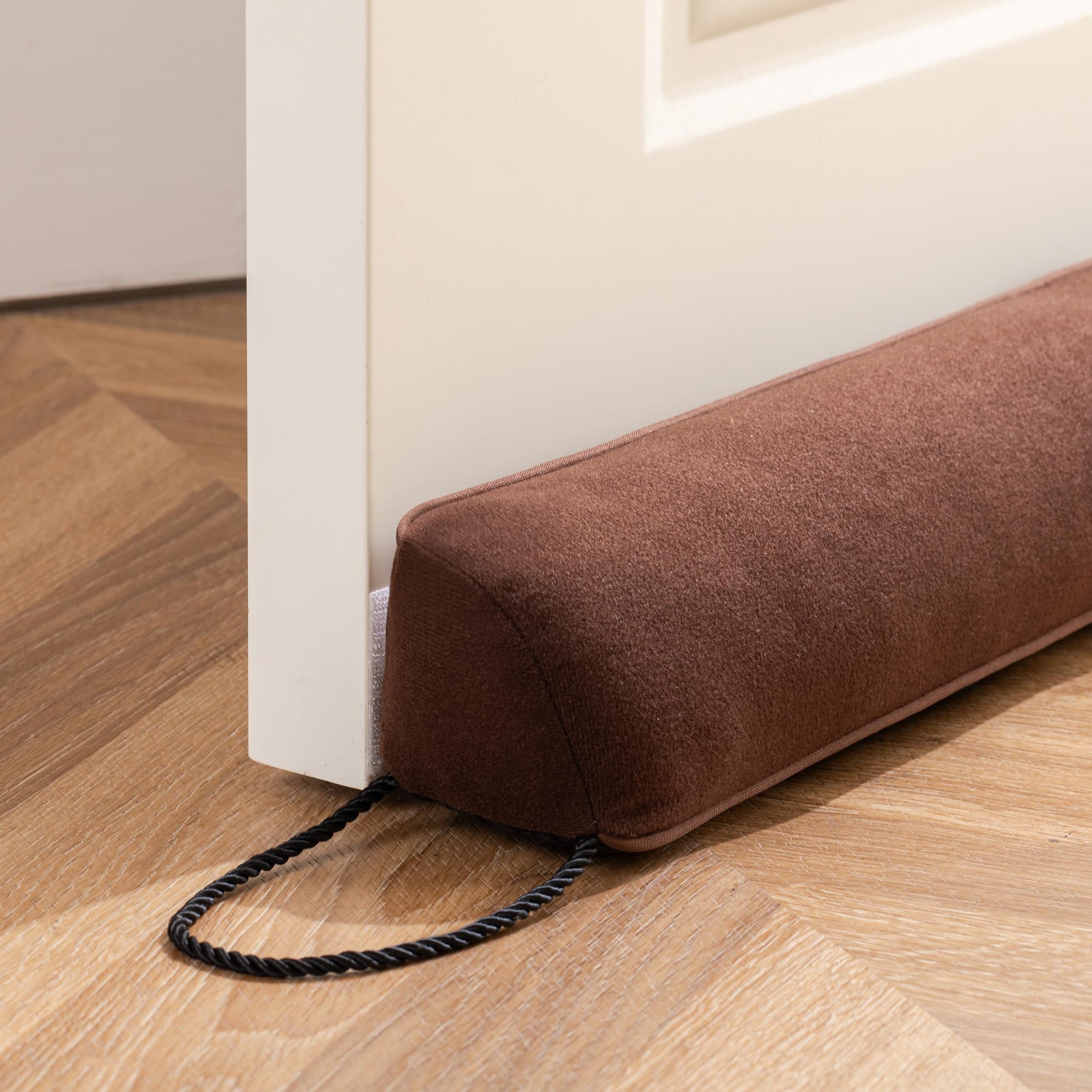 Door Draft Stopper with Removable Washable Cover