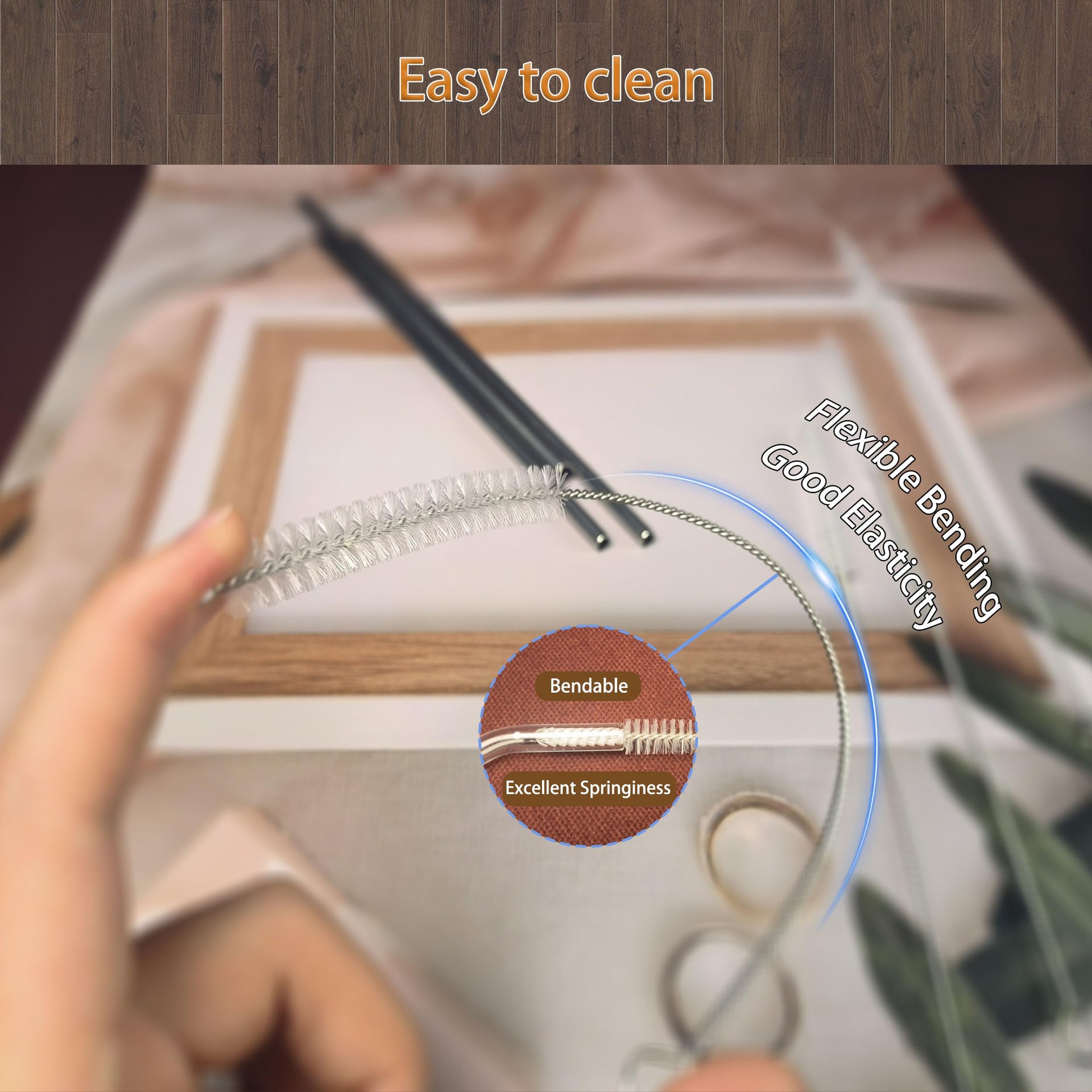 12 inch Extra Long Straw Cleaner Brush (8 Count) - ModHome Supplies