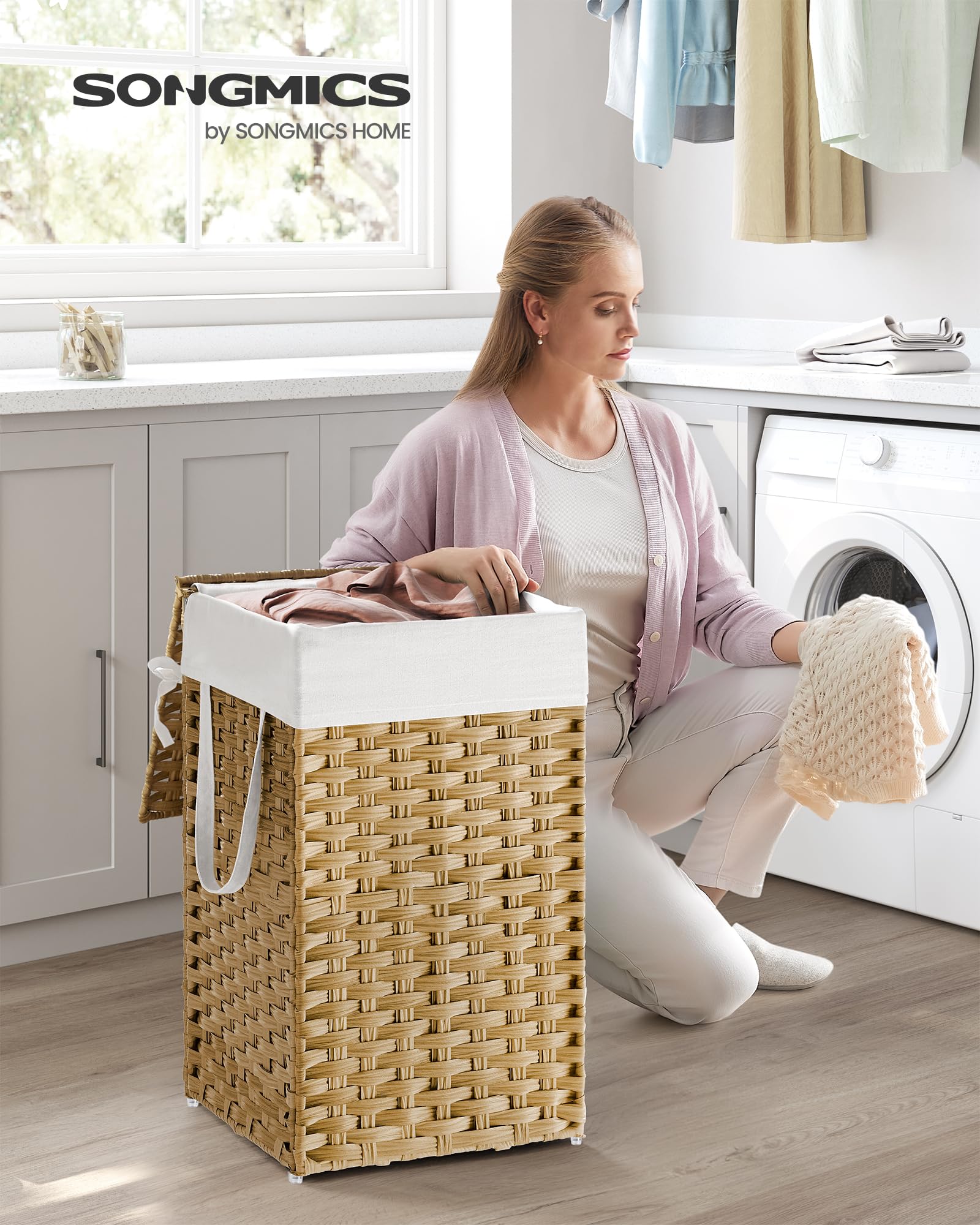 Laundry Hamper with Lid