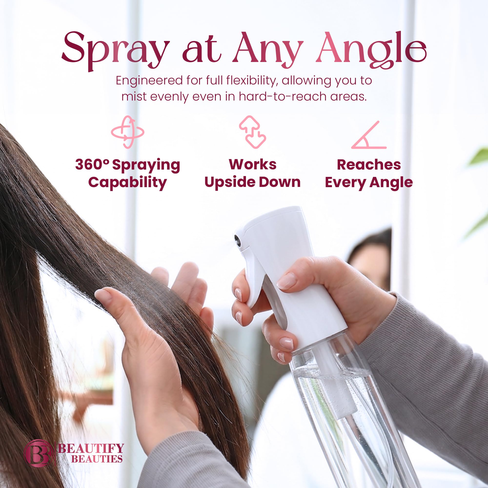 Continuous Spray Bottle for Hair