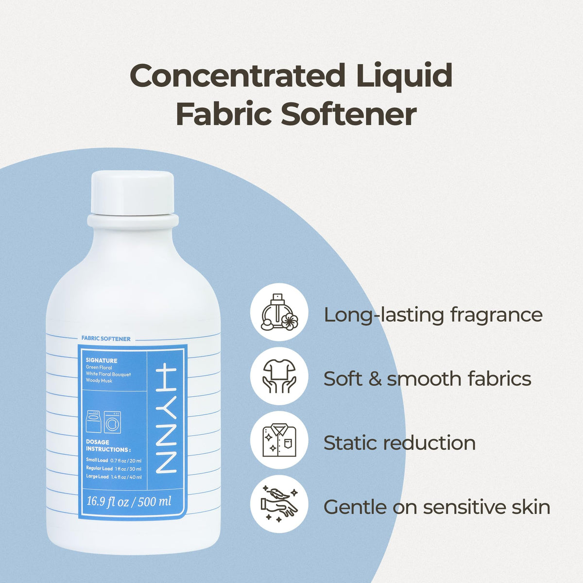Liquid Fabric Softener (16.9 Fl Oz)