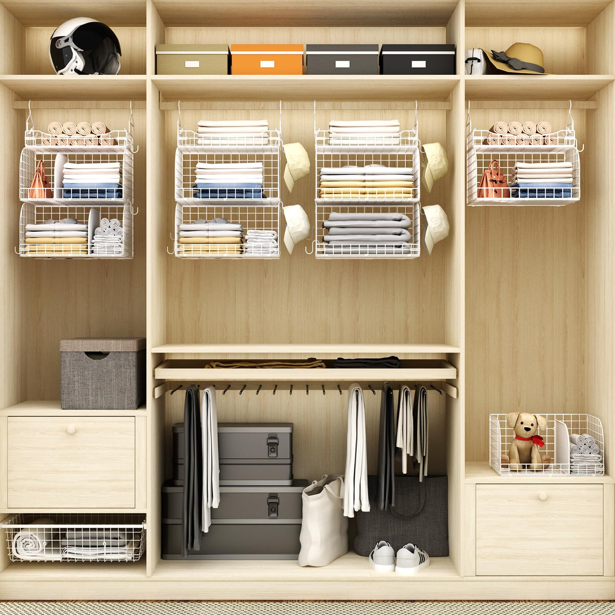Hanging Closet Organizer Storage