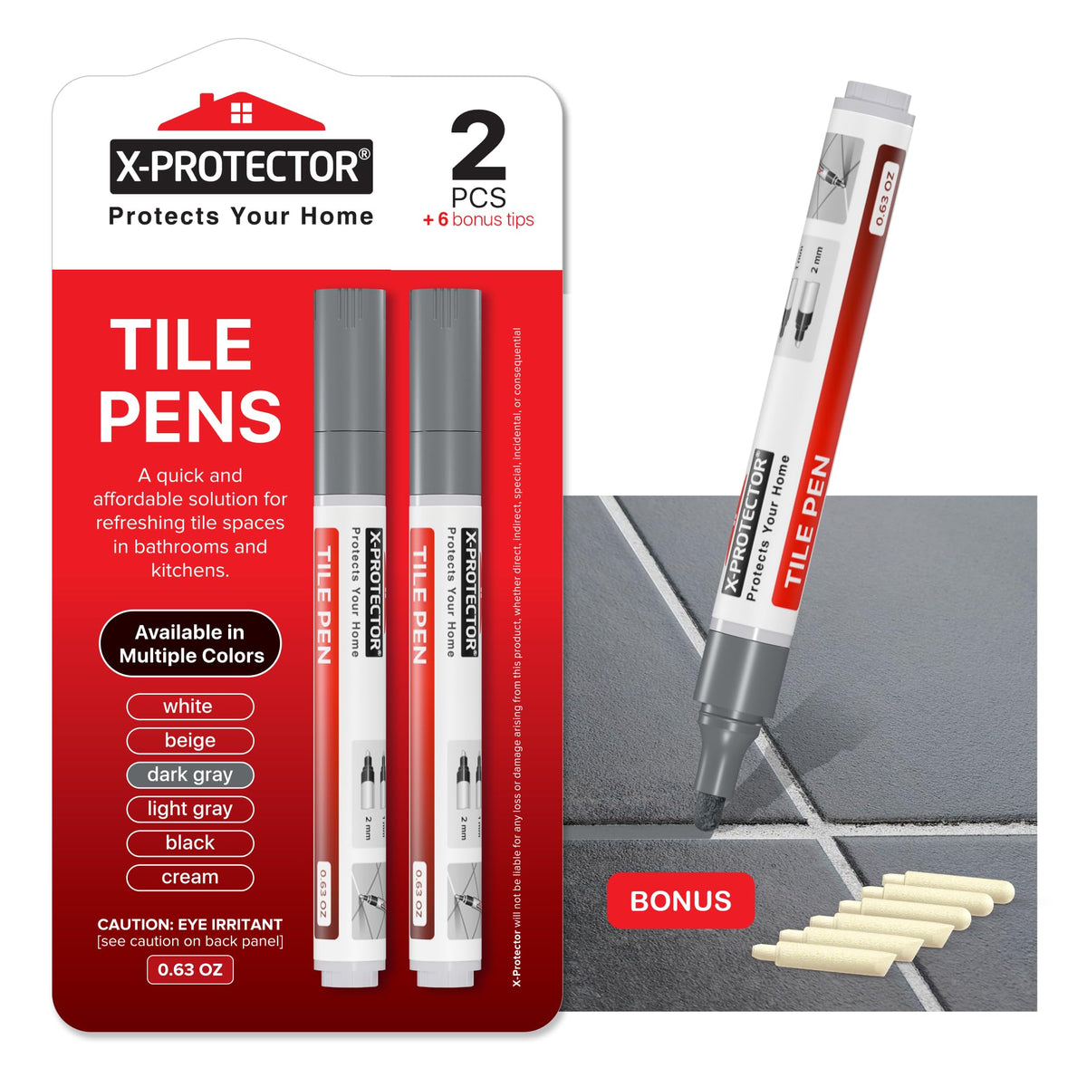 Water Based Grout Marker (2 Count)