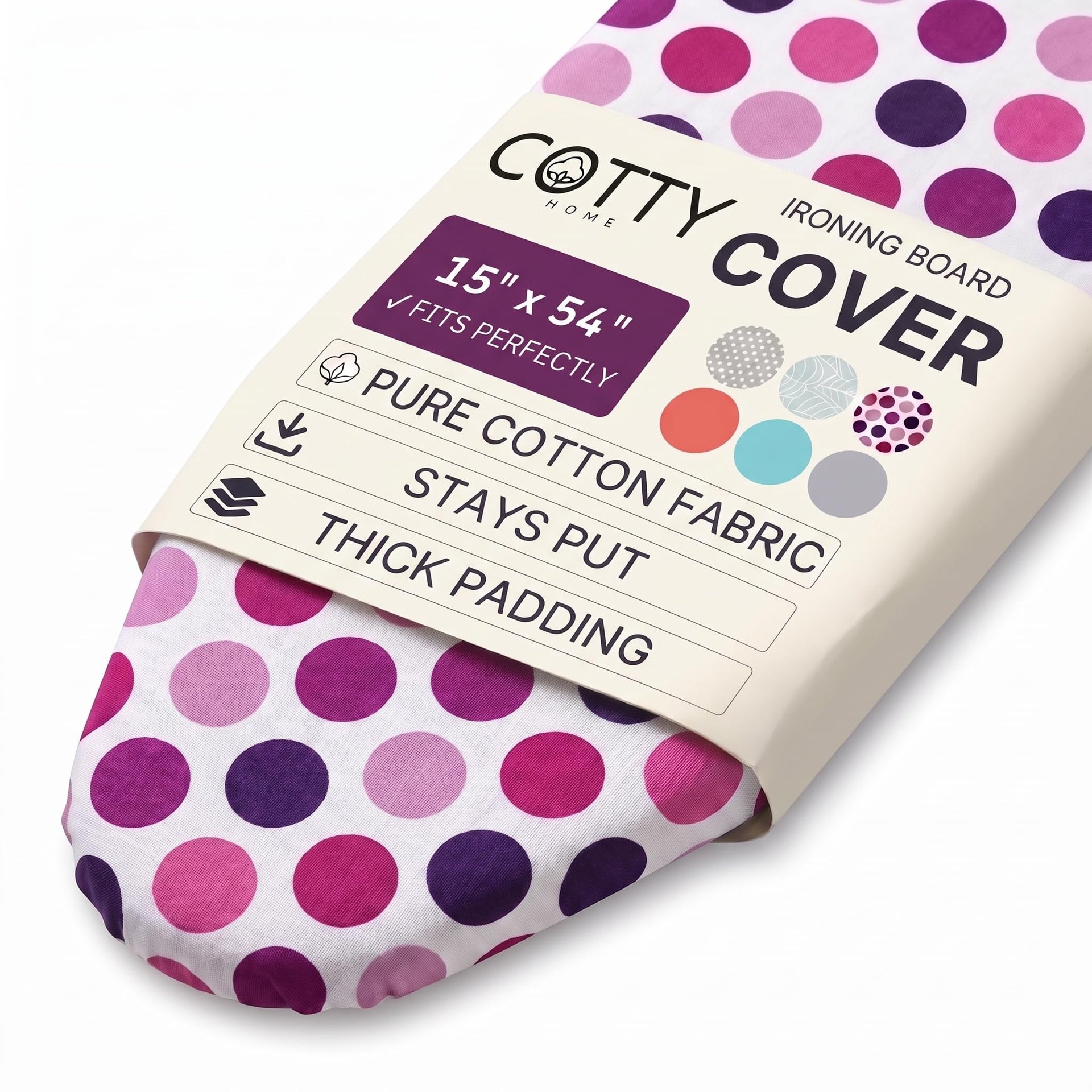 Extra Thick Ironing Board Cover 15x54 Standard Size