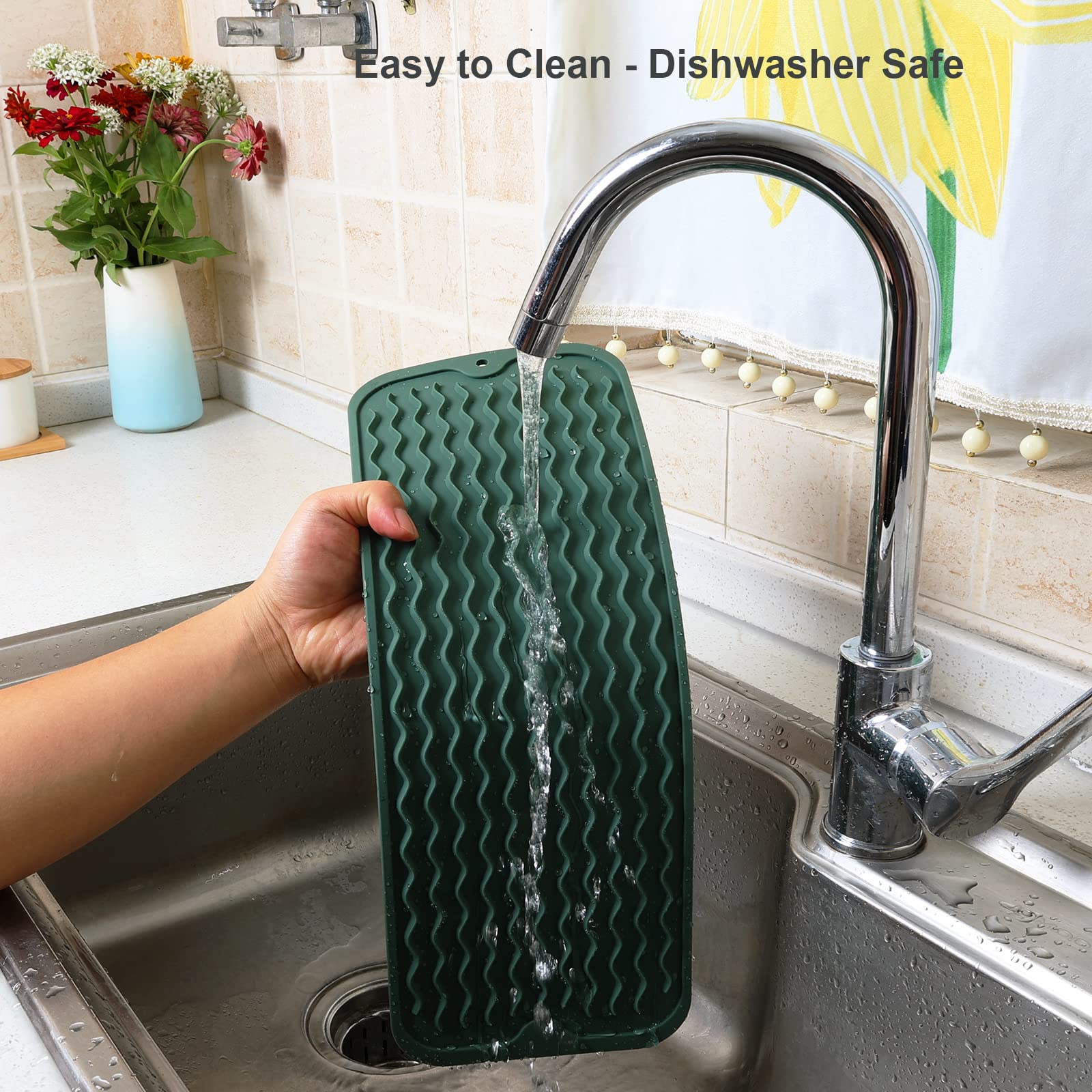 Small Dish Drying Mat for Kitchen Counter