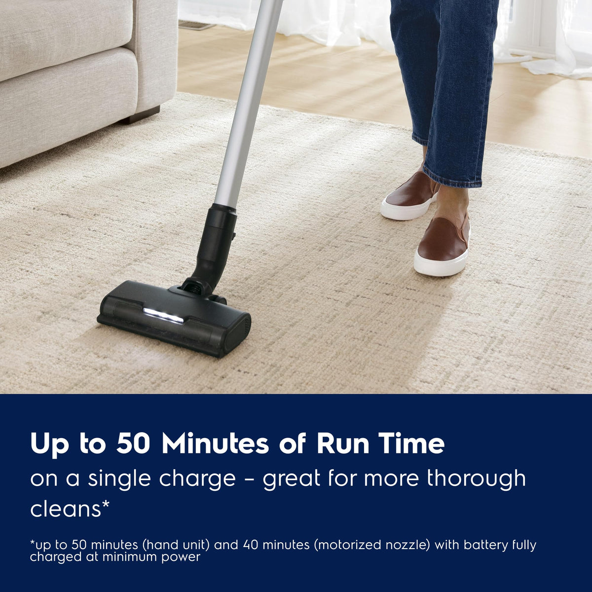 Ultimate600 Cordless Stick Vacuum with PowerPro Bristle Nozzle and Larger Dust Bin Capacity