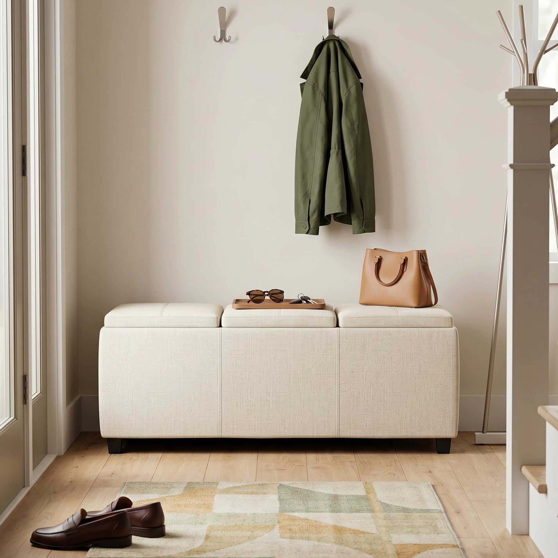 Avalon Storage Ottoman