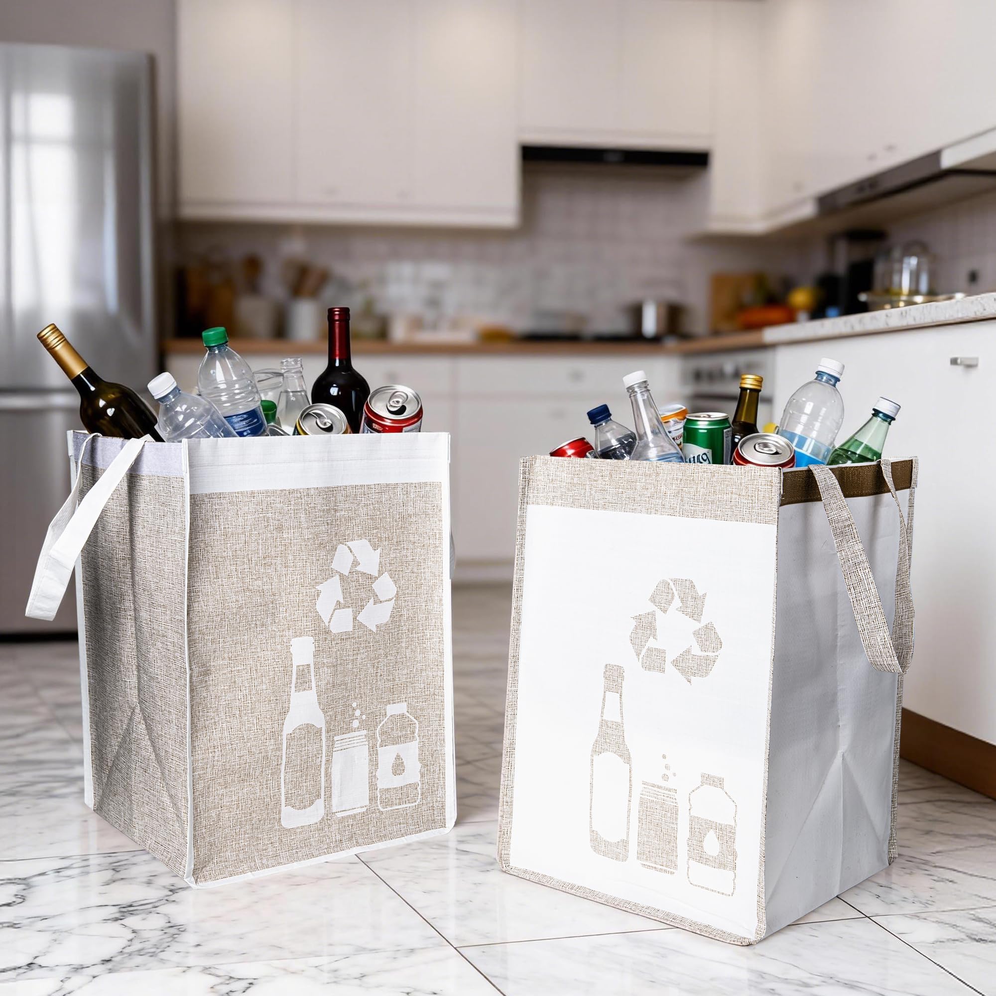 Recycle Waste Bag for Kitchen Home (4 Count)